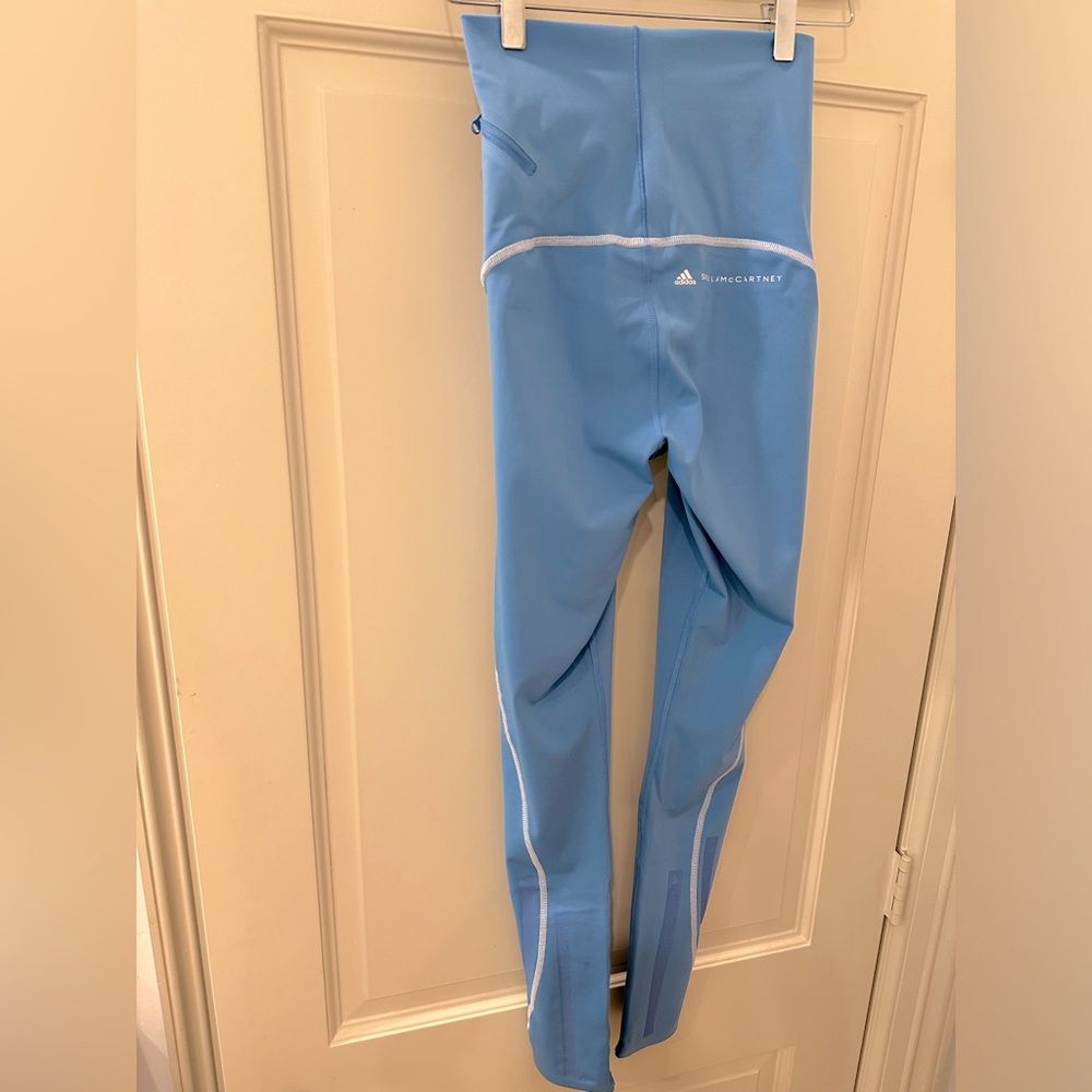 NWOT adidas by Stella McCartney high waist leggings blue - Picture 7 of 14